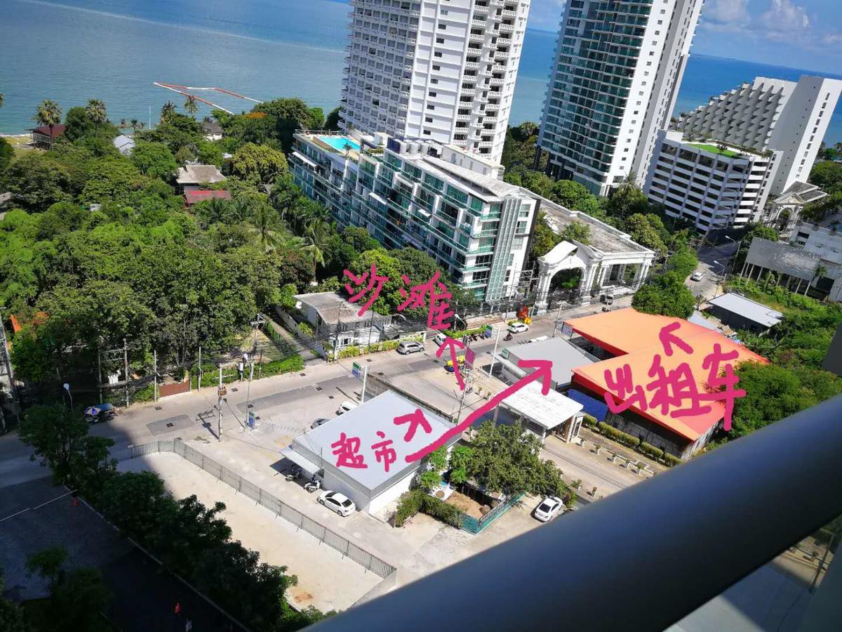 The Riviera Wongamat Hong Apartment Pattaya Eksteriør bilde